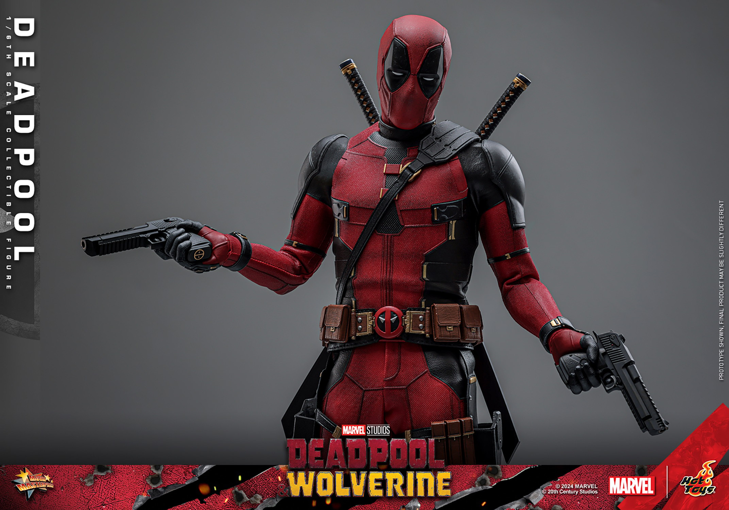 DEADPOOL Sechster Maßstab Figur von Hot Toys