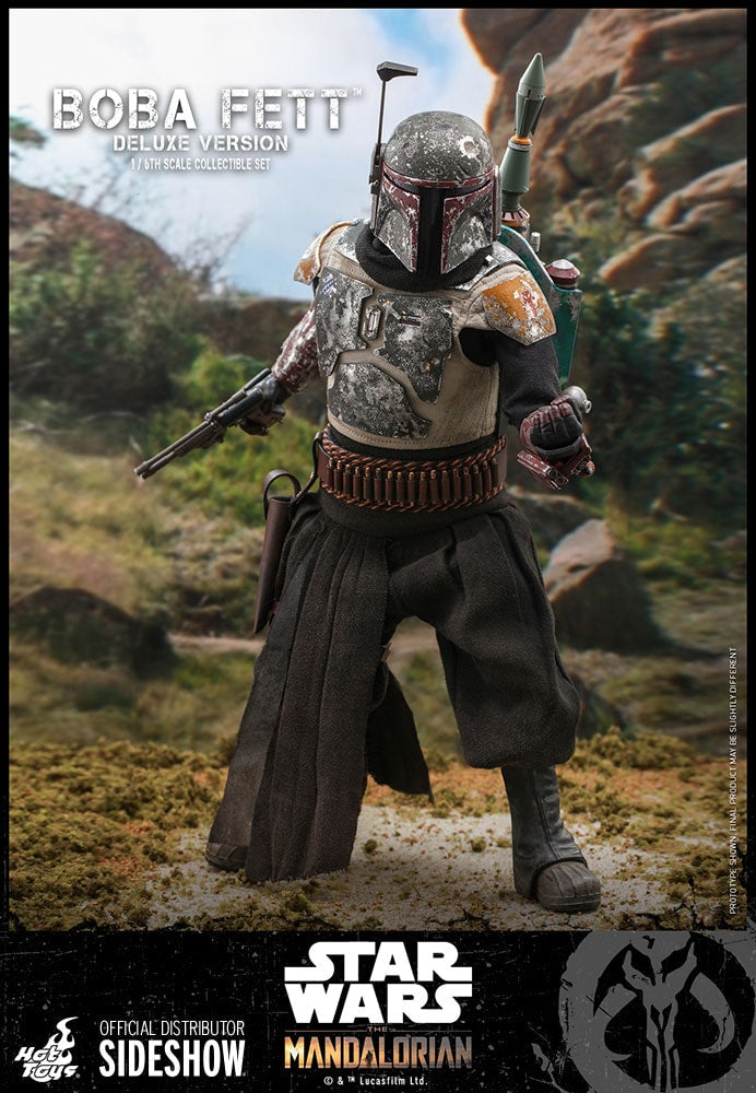 Boba Fett Deluxe Version Set von Hot Toys