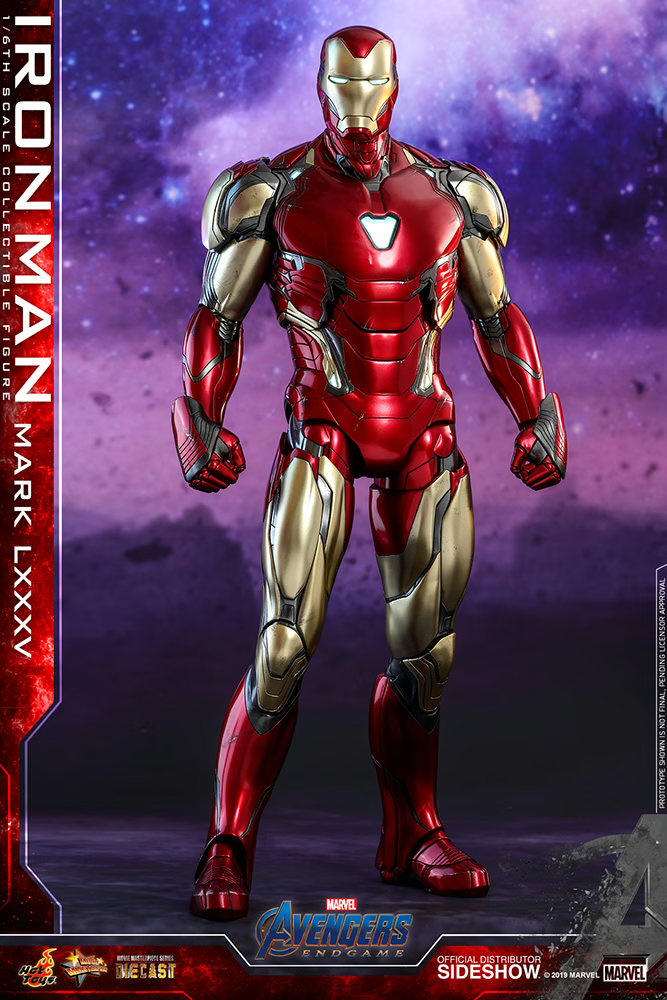 IRON MAN MARK LXXXV Sechster Maßstab Figur von Hot Toys