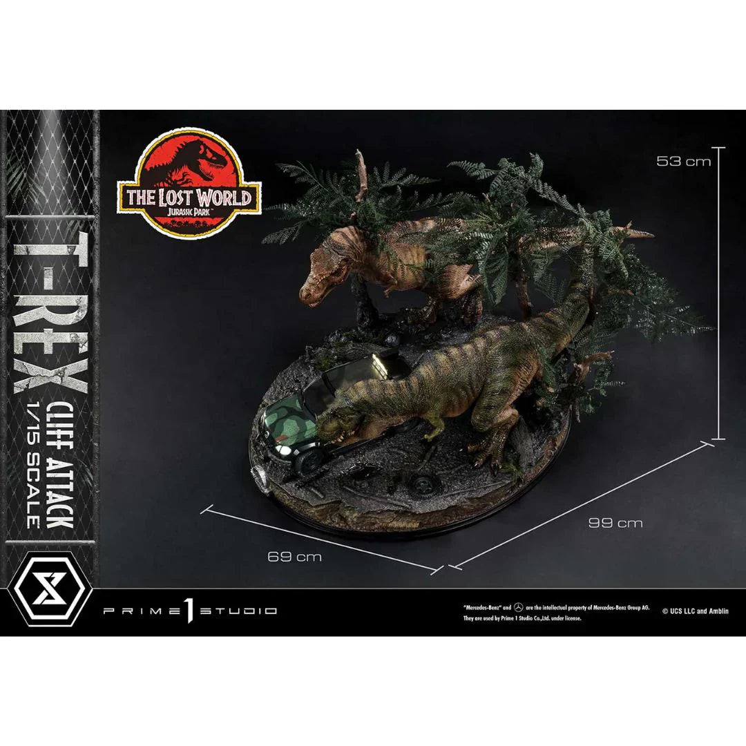 Die verlorene Welt: Jurassic Park (Film) T-Rex Klippenangriff von Prime1 Studio