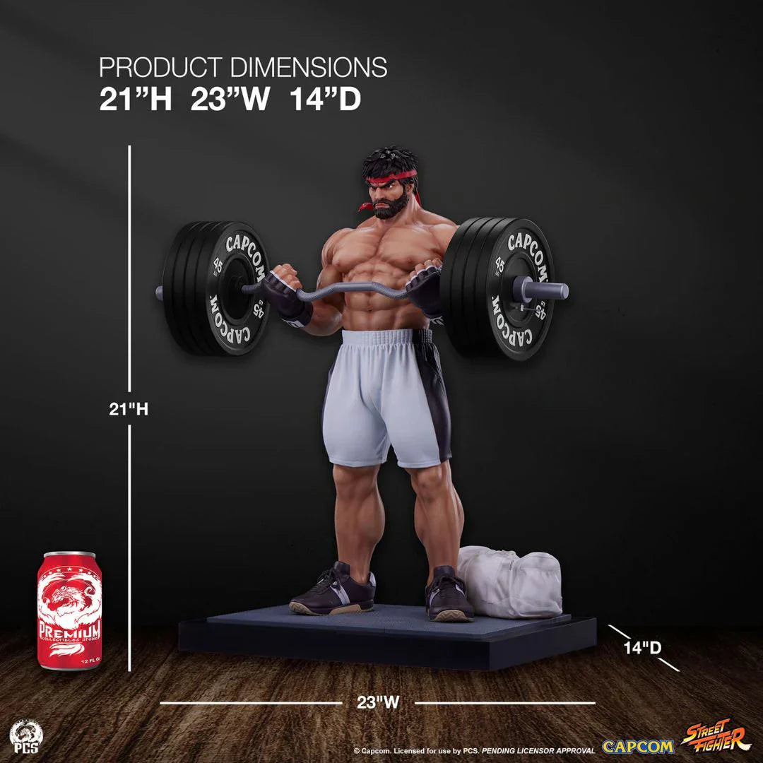 Ryu: Powerlifting (Battle Edition) Statue von Pcs Collectibles