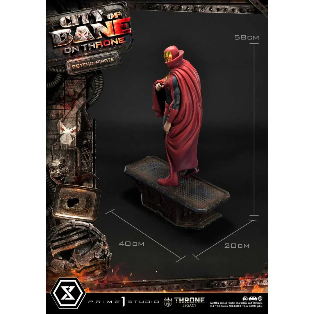 Batman Stadt von Bane Psycho-Pirate Statue von Prime 1 Studios