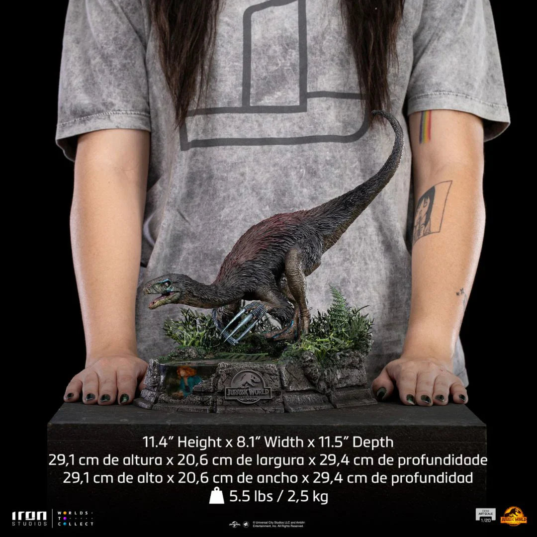 Therizinosaurus (Jurassic Park) Demi Art Scale 1/20 Statue von Iron Studios
