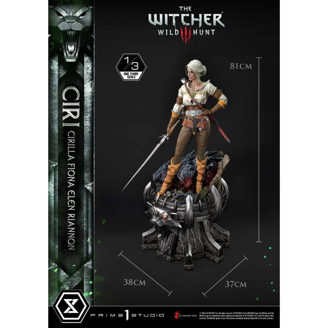 The Witcher 3: Wild Hunt Ciri Fiona Elen Riannon Bonus Version von Prime 1 Studio