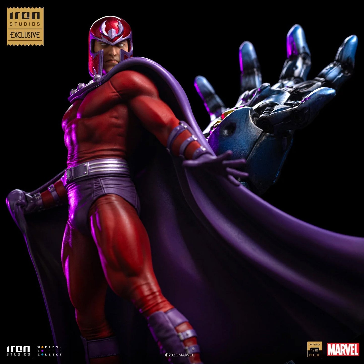 Magneto vs Sentinel CCXP Exklusive 1/10 Maßstab Diorama von Iron Studios