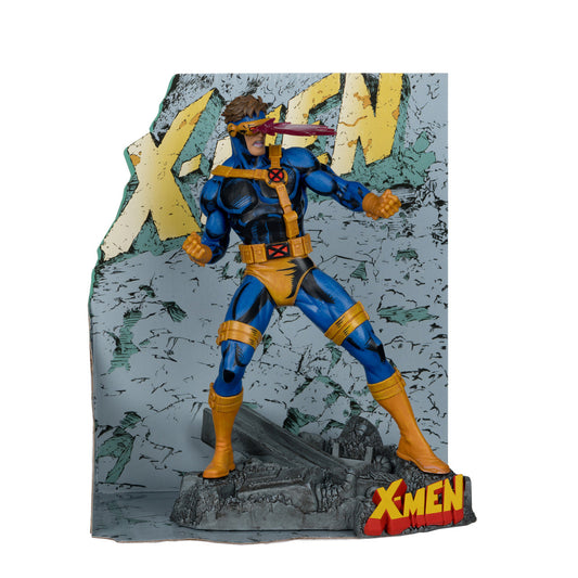 Cyclops (X-Men #1) Sammlerstück mit Szene von McFarlane