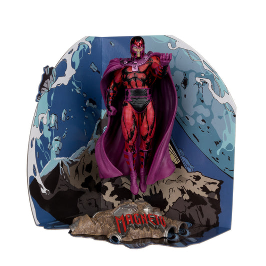 Magneto (X-Men #1) 1:10 Maßstab Sammlerfigur mit Szene