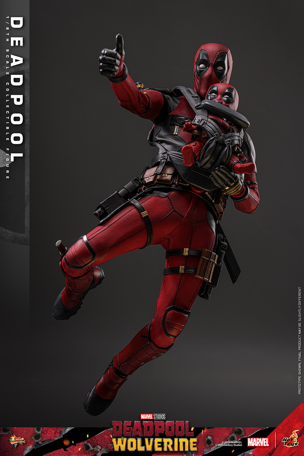 DEADPOOL Sechster Maßstab Figur von Hot Toys