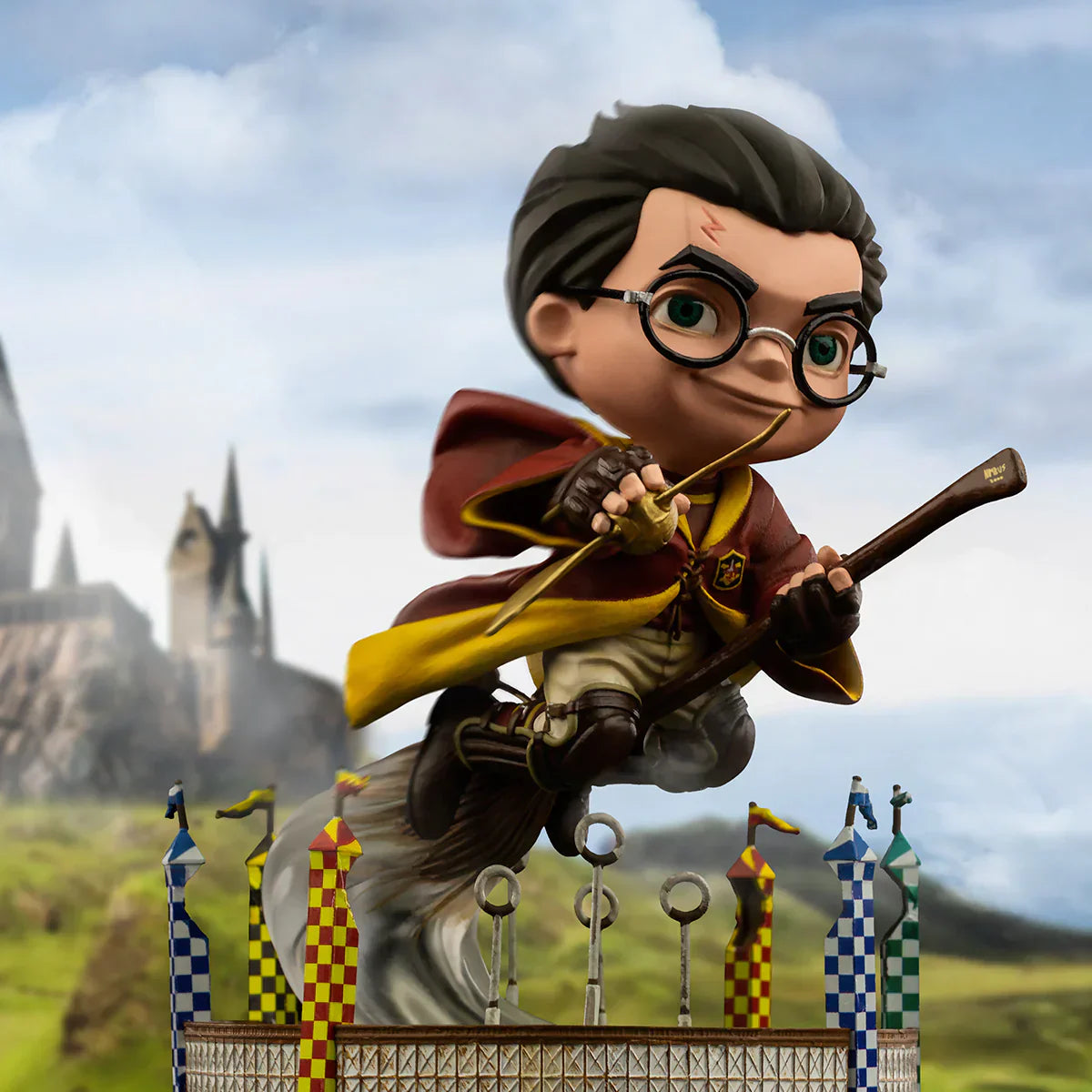 Harry Potter im Quidditch-Match - Harry Potter - MiniCo Illusion von Iron Studios