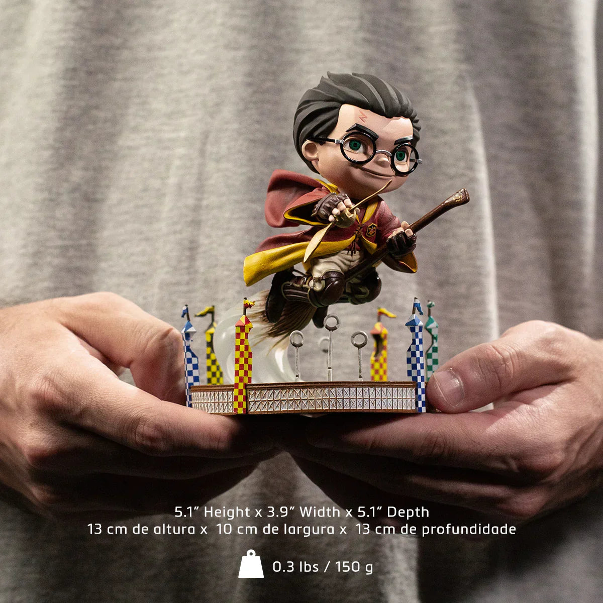 Harry Potter im Quidditch-Match - Harry Potter - MiniCo Illusion von Iron Studios
