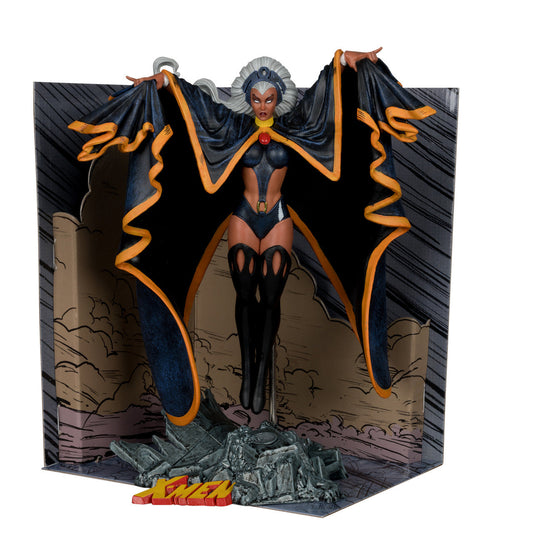 Storm (Marvel Tales Ft. Spider-Man und die X-Men) Sammlungsfigur mit Szene von McFarlane
