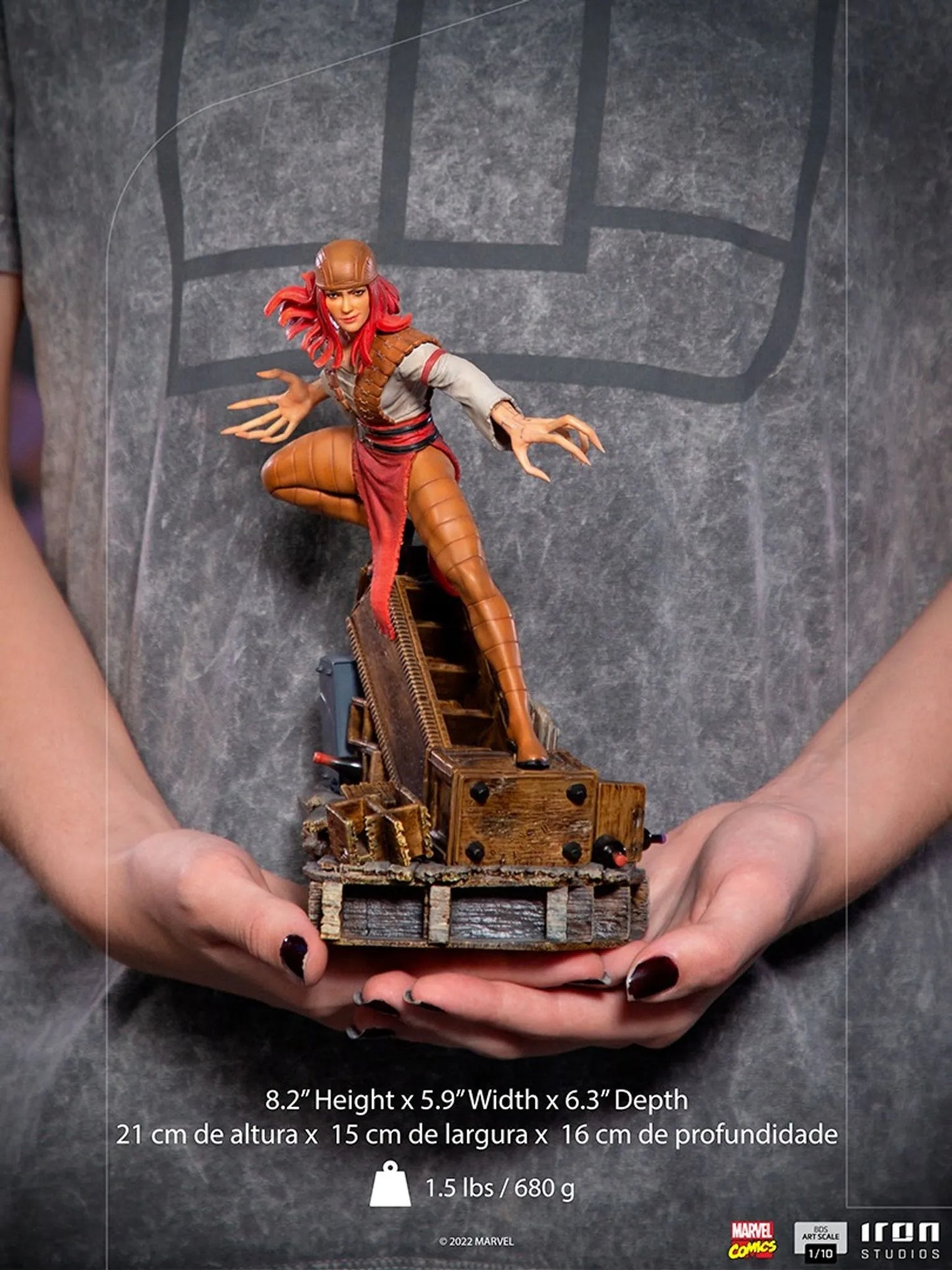 Deathstrike (X-Men) BDS 1/10 Statue von Iron Studios