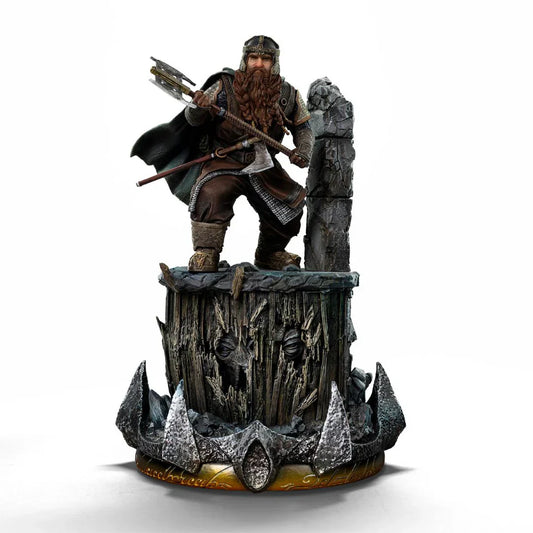 Die Herr der Ringe Gimli Unleashed Kunststatue von Iron Studios
