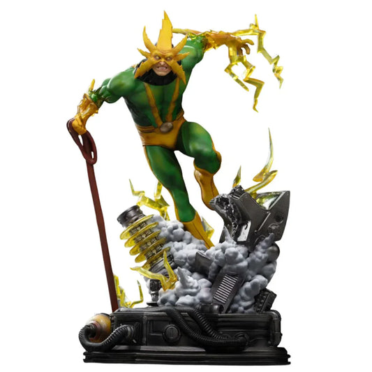 Spider-Man Elektro Statue von Iron Studios
