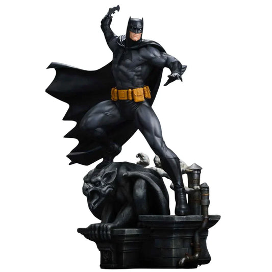 Batman (Schwarz und Grau Edition) Viertel Maßstab Maquette Statue von Tweeterhead