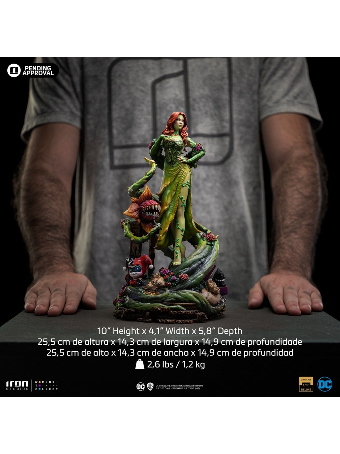 Poison Ivy Deluxe (Gotham City Sirens) Statue im Maßstab 1/10