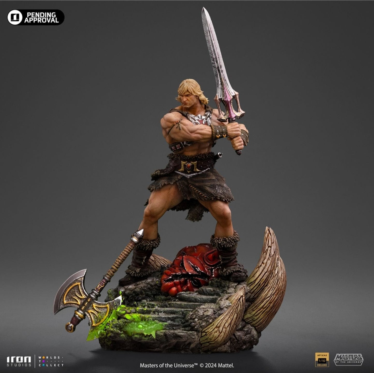 He-Man Unleashed (Masters of the Universe) 1/10 Statue von Iron Studios