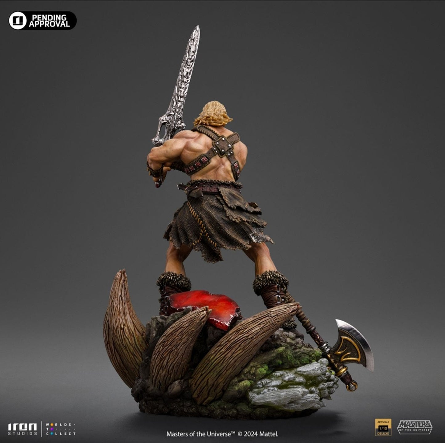 He-Man Unleashed (Masters of the Universe) 1/10 Statue von Iron Studios