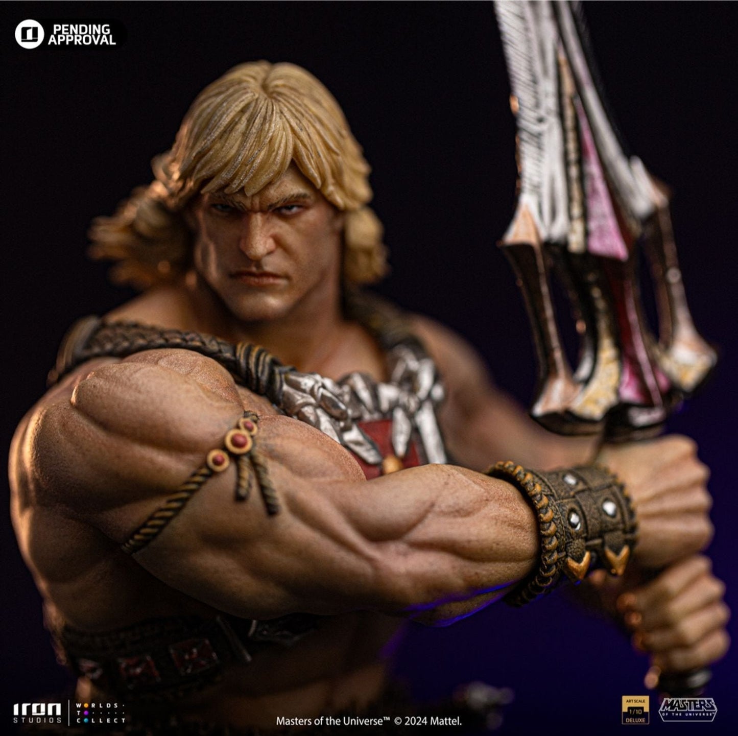 He-Man Unleashed (Masters of the Universe) 1/10 Statue von Iron Studios