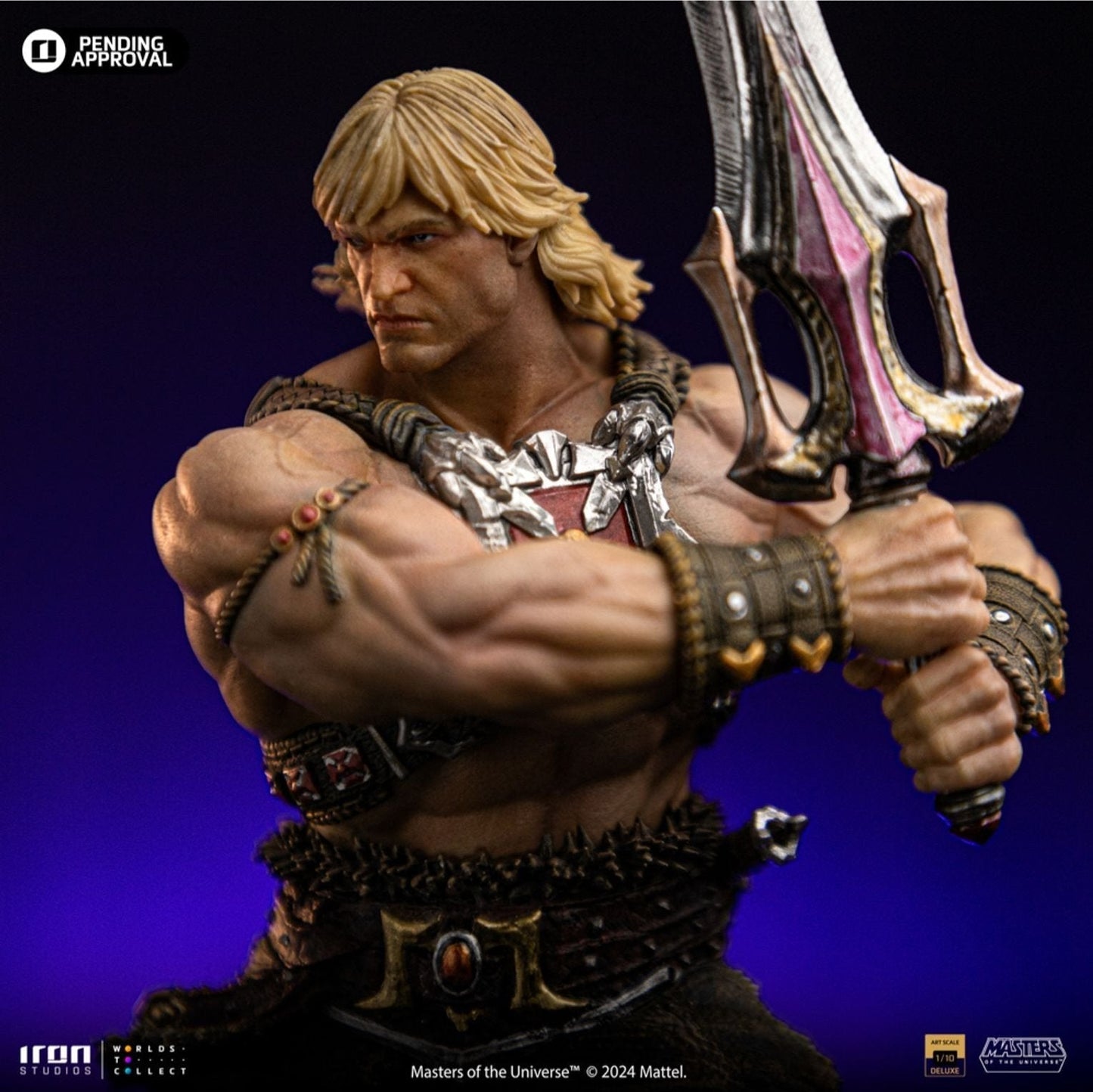 He-Man Unleashed (Masters of the Universe) 1/10 Statue von Iron Studios
