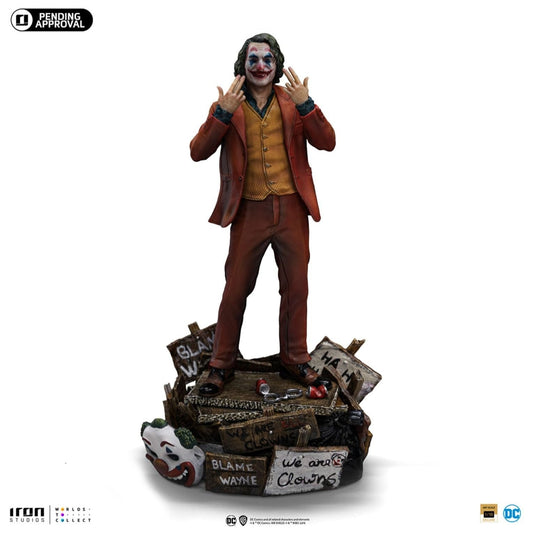 Joker (Arthur Fleck) Deluxe 1:10 Maßstab Statue von Iron Studios
