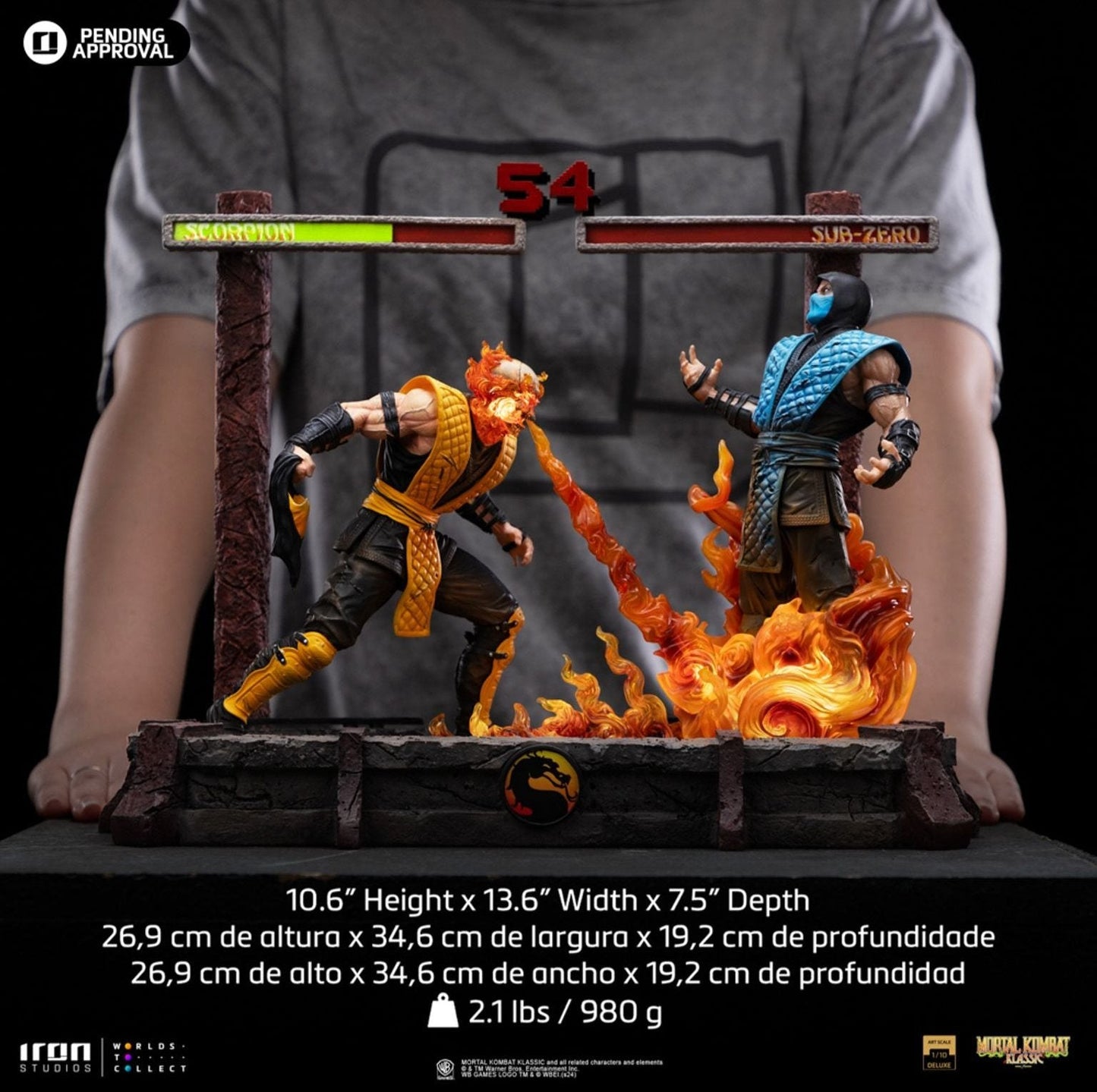 Scorpion Fatality (Mortal Kombat) Art Scale 1/10 von Iron Studios