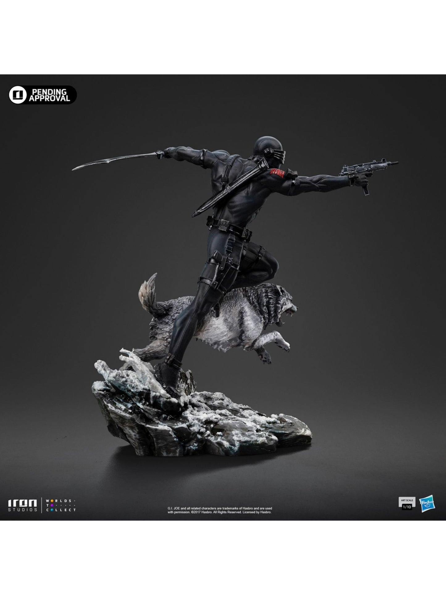 Snake Eyes (G.I Joe) Art Scale 1/10 Statue von Iron Studios