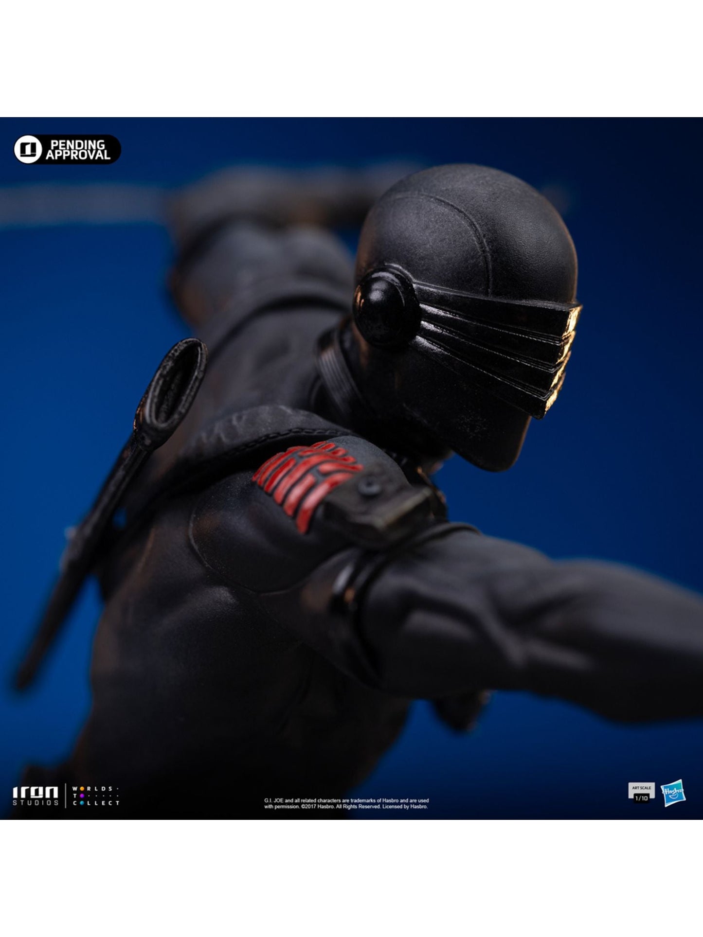 Snake Eyes (G.I Joe) Art Scale 1/10 Statue von Iron Studios