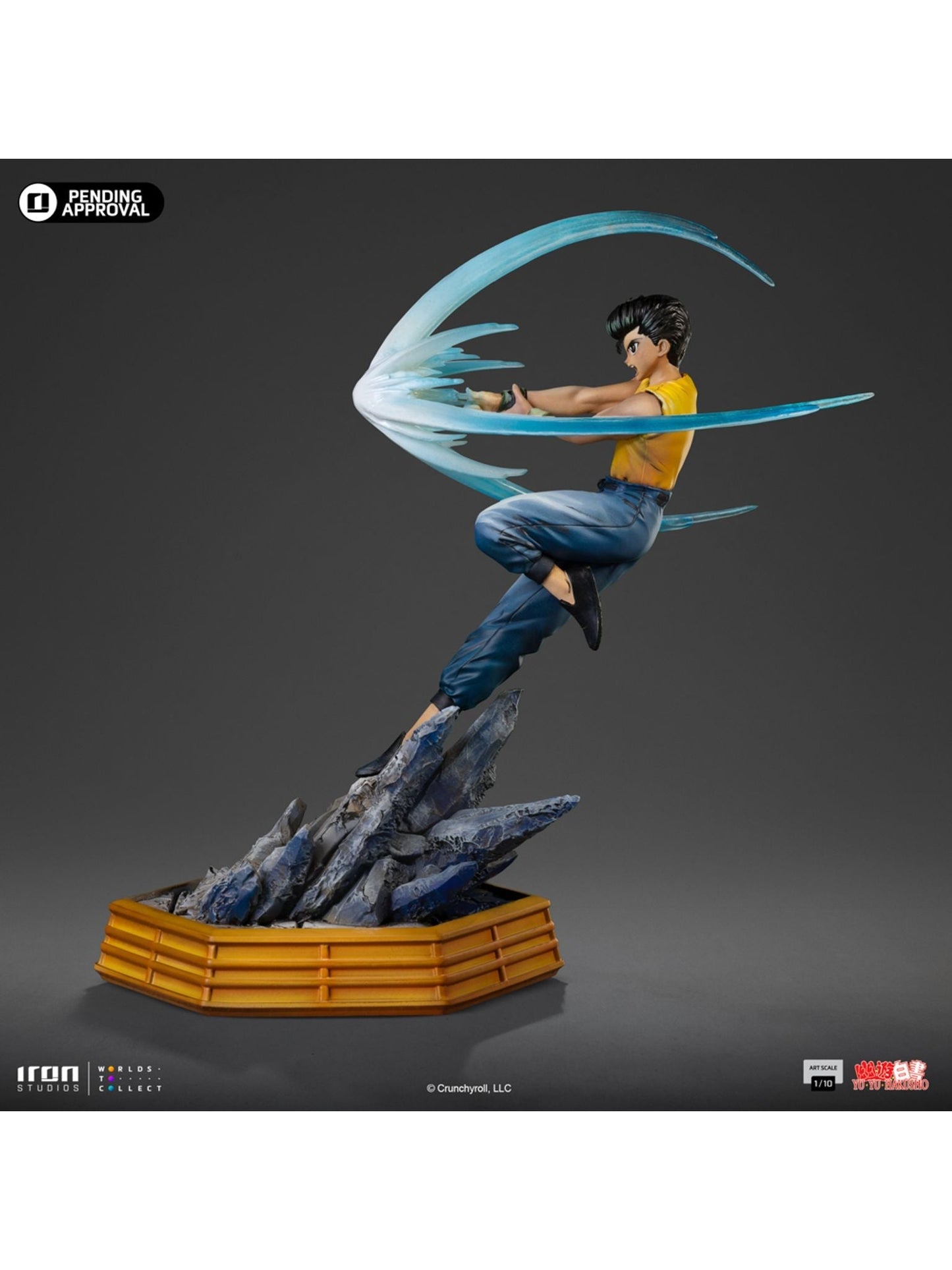 Yusuke Urameshi (Yuyu Hakusho) Kunst-Skala 1/10 Statue von Iron Studios