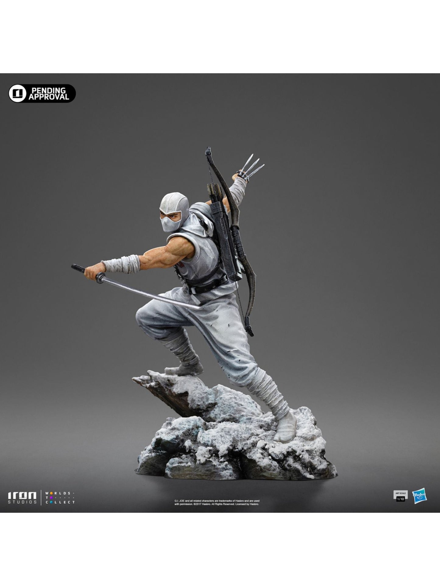 Storm Shadow (G.I. Joe) Art Scale 1/10 Statue von Iron Studios