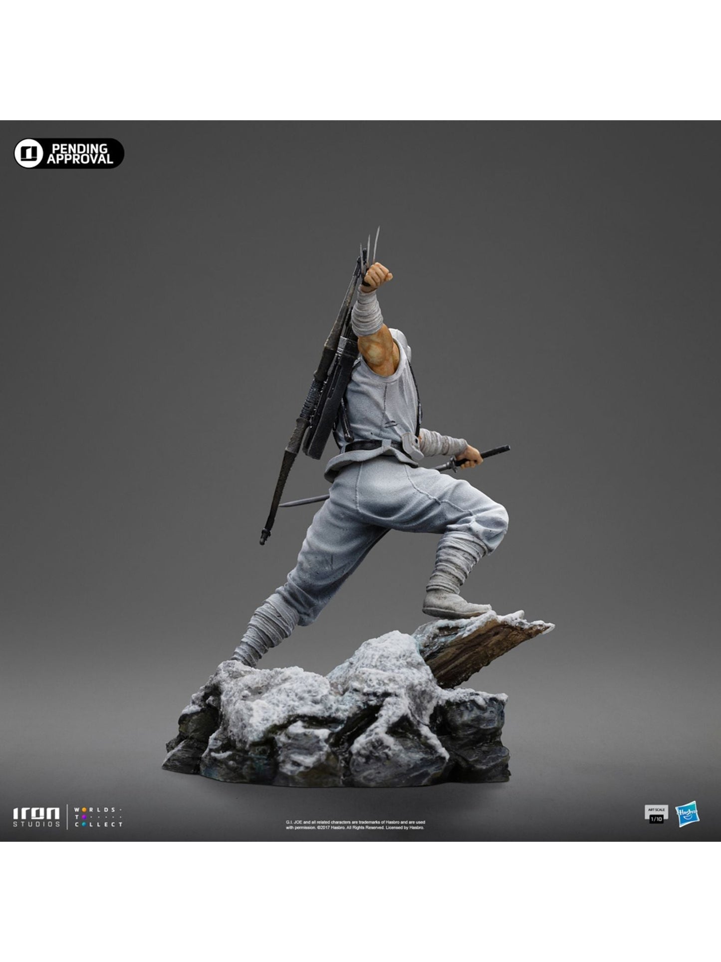 Storm Shadow (G.I. Joe) Art Scale 1/10 Statue von Iron Studios