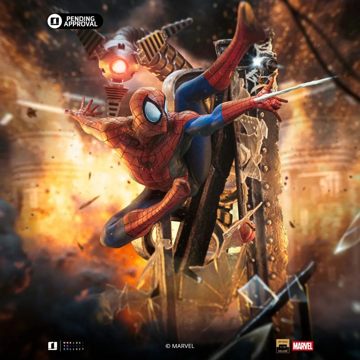 Spider-Man Sonderedition Statue von Iron Studios