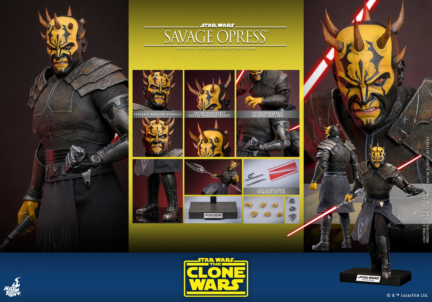Savage Opress von Hot Toys