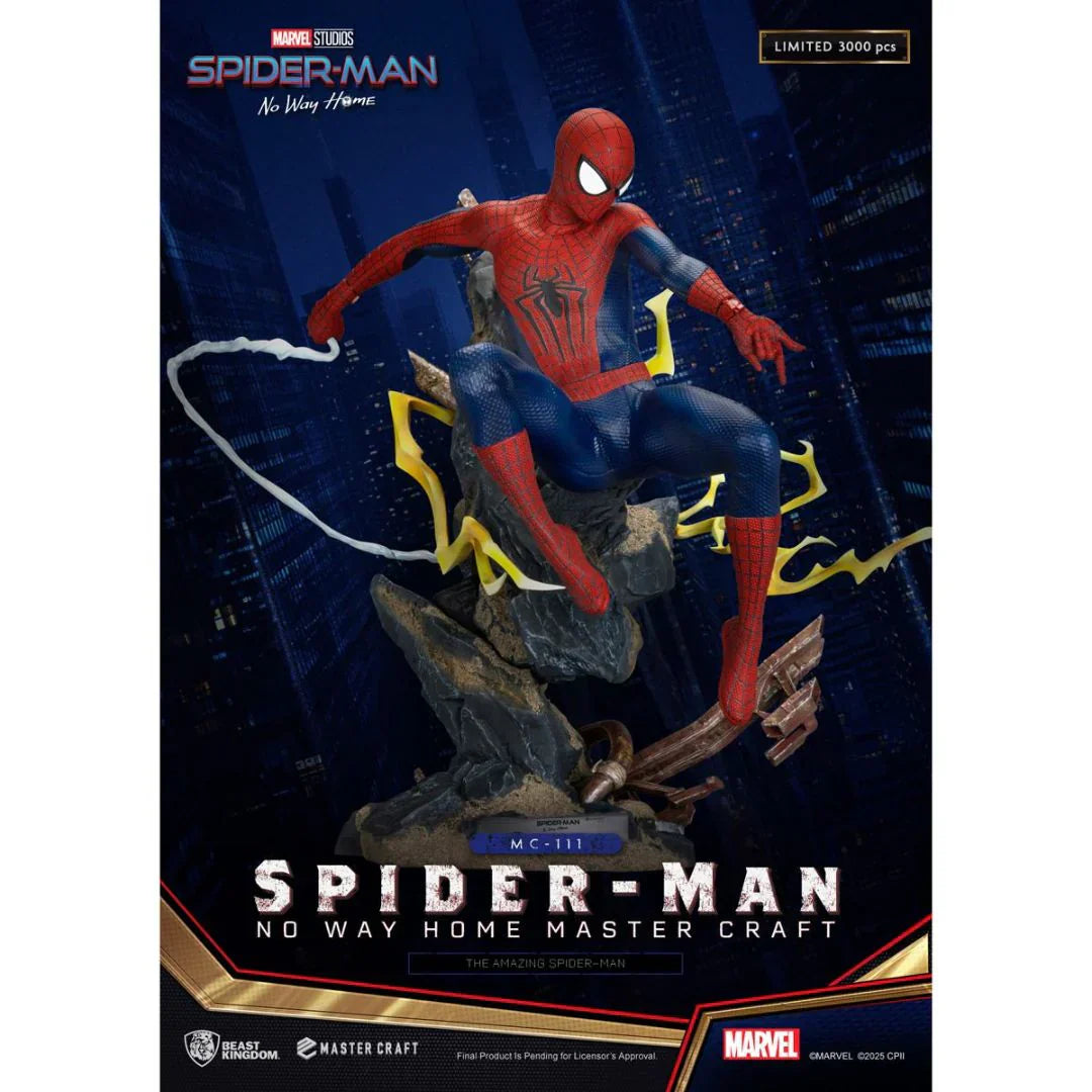 Spider-Man: No Way Home Die unglaubliche Spider-Man MC-111 Master Craft Statue
