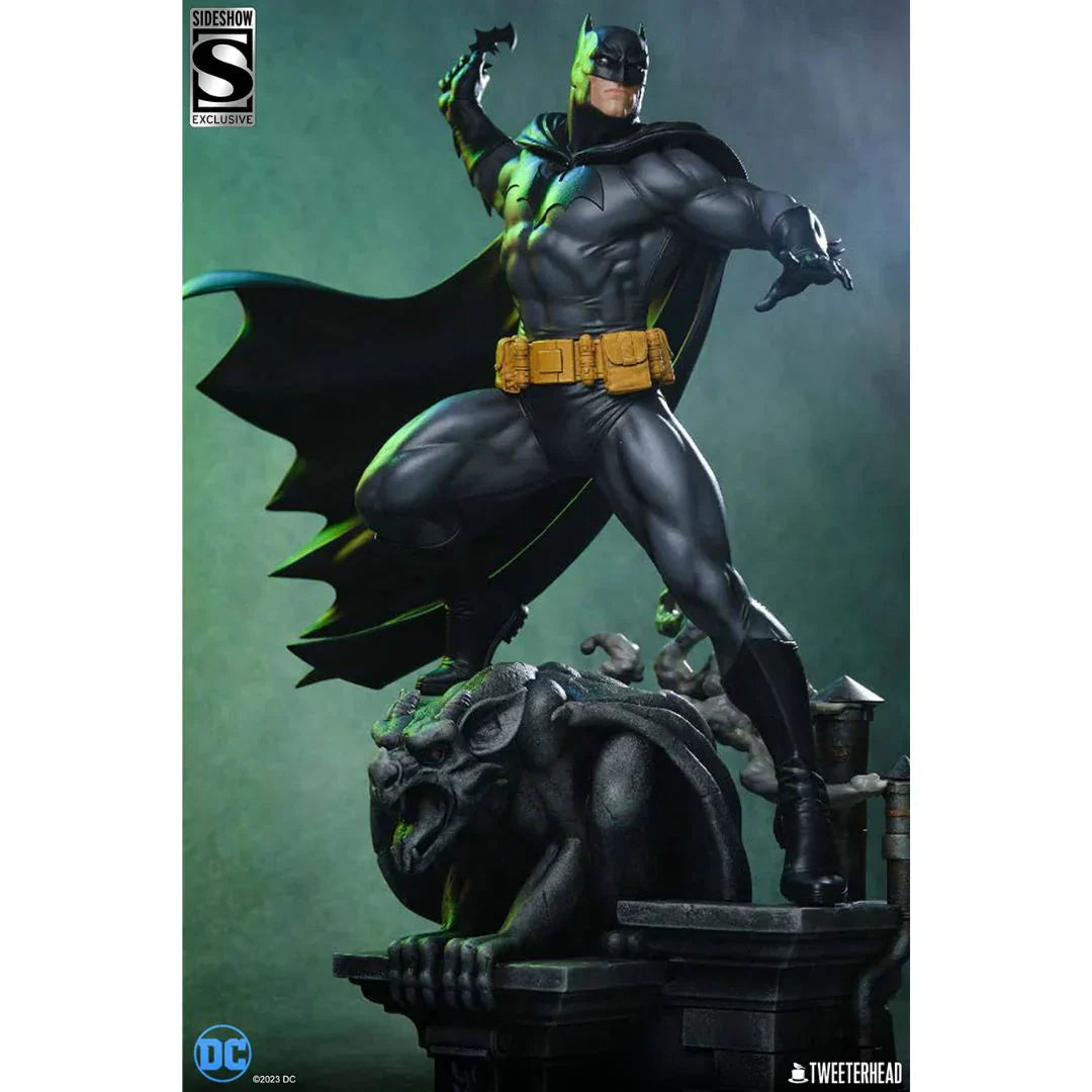 Batman (Schwarz und Grau Edition) Viertel Maßstab Maquette Statue von Tweeterhead