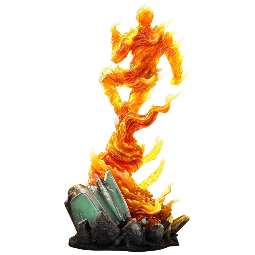 Human Torch Art Scale Statue von Iron Studios