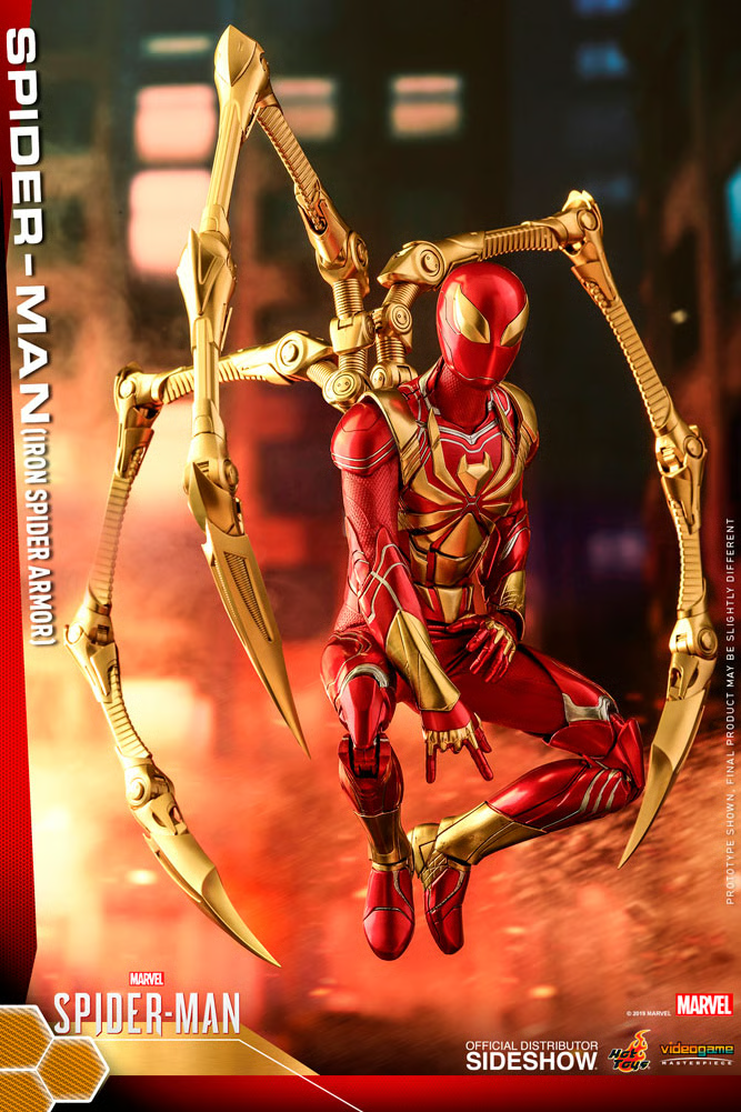 Spider-Man (Iron Spider Rüstung) Sixth Scale Figur von Hot Toys