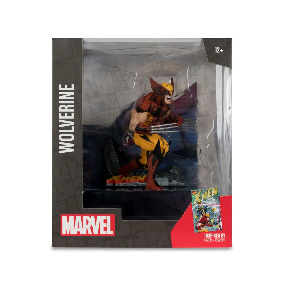 Wolverine X-Men #1 1:10 Maßstab Posing Figur mit Szene