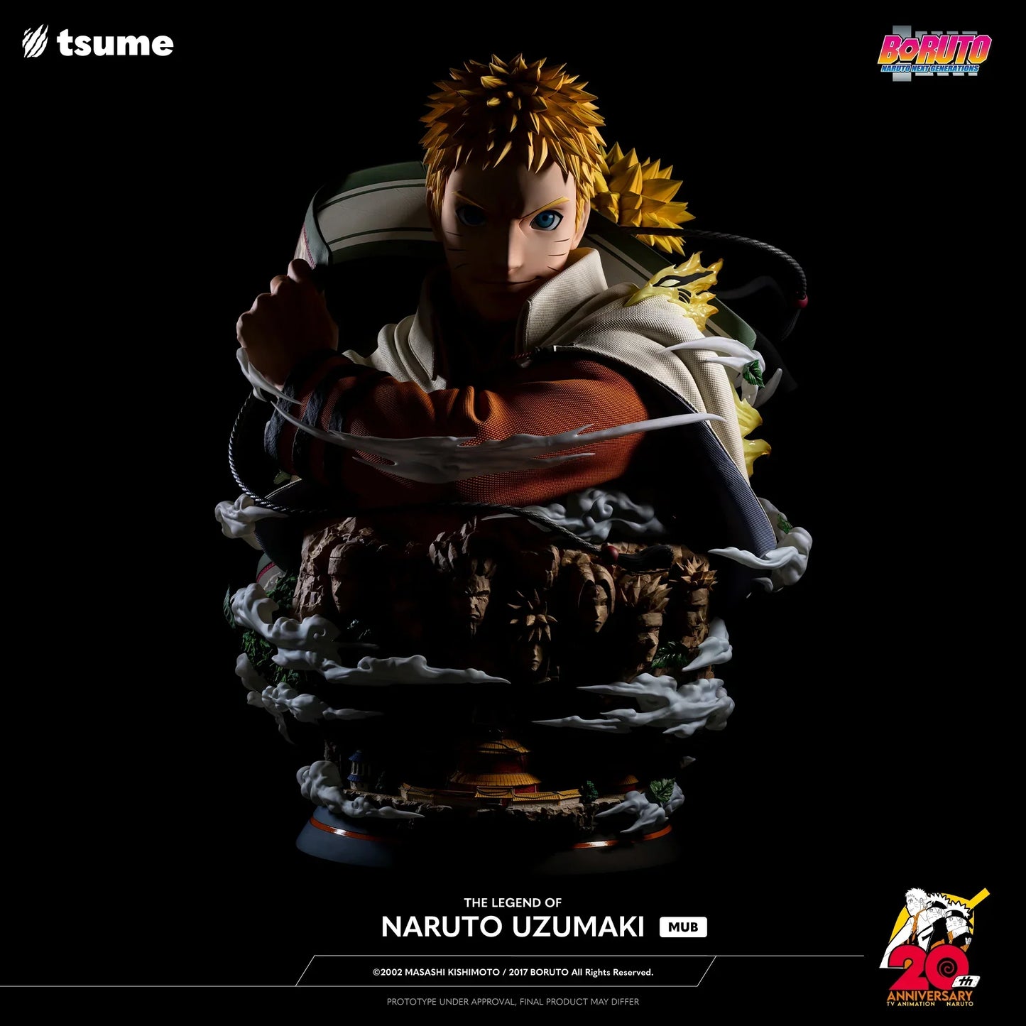 Die Legende von Naruto Uzumaki Büste von Tsume