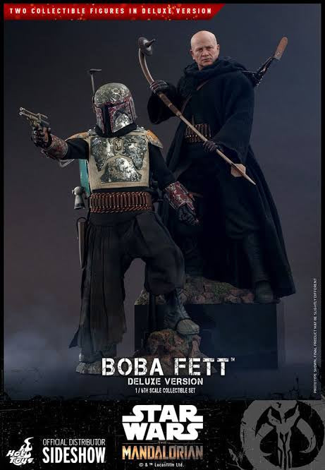 Boba Fett Deluxe Version Set von Hot Toys
