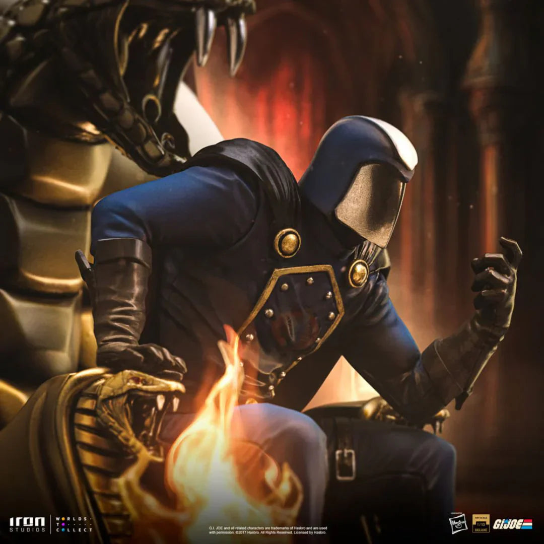 GIJOE Cobra Commander Statue von Iron Studios