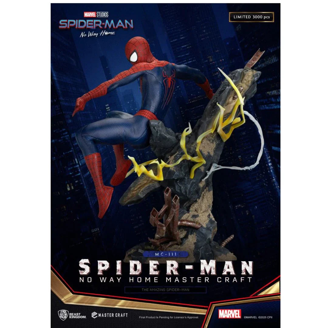 Spider-Man: No Way Home Die unglaubliche Spider-Man MC-111 Master Craft Statue