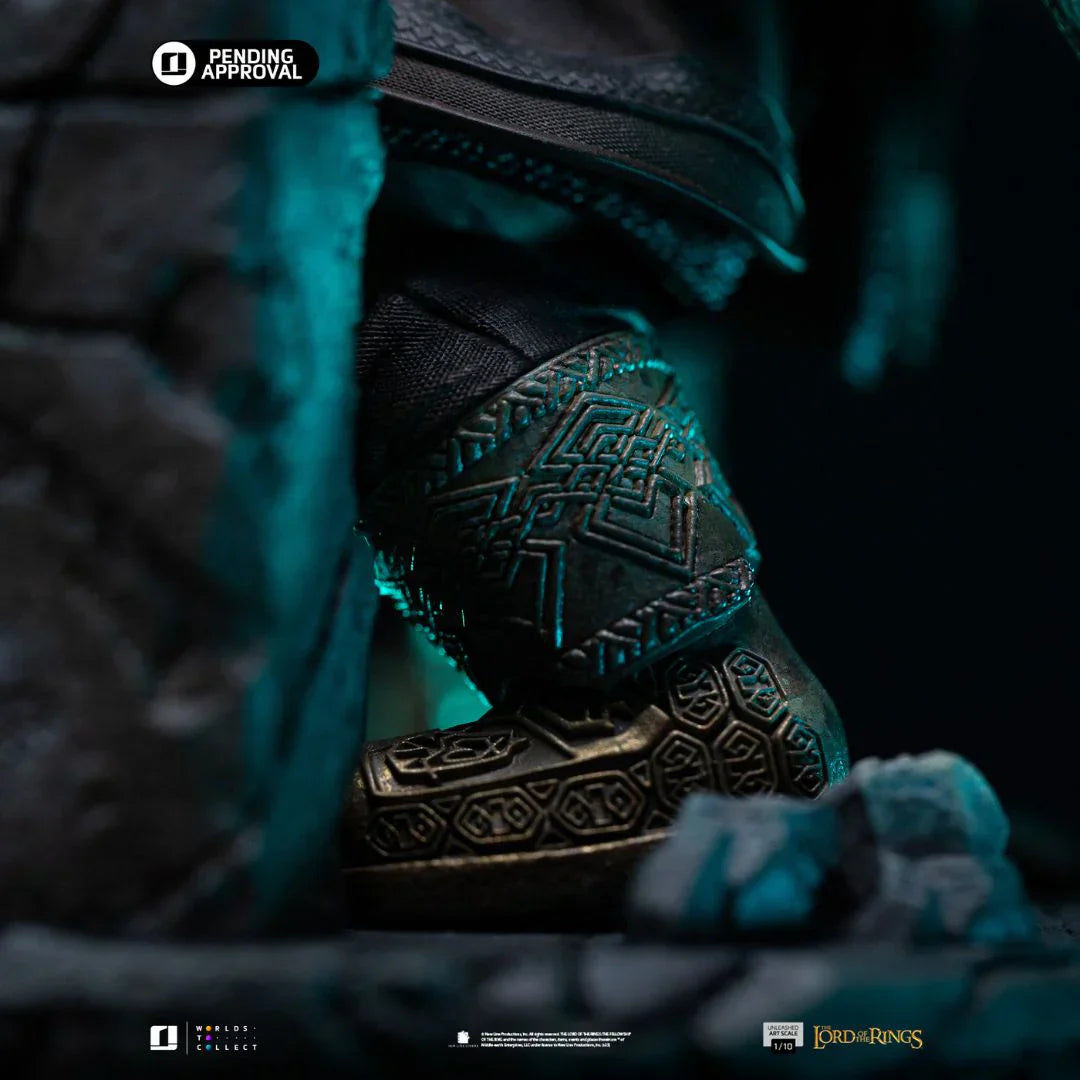 Die Herr der Ringe Gimli Unleashed Kunststatue von Iron Studios