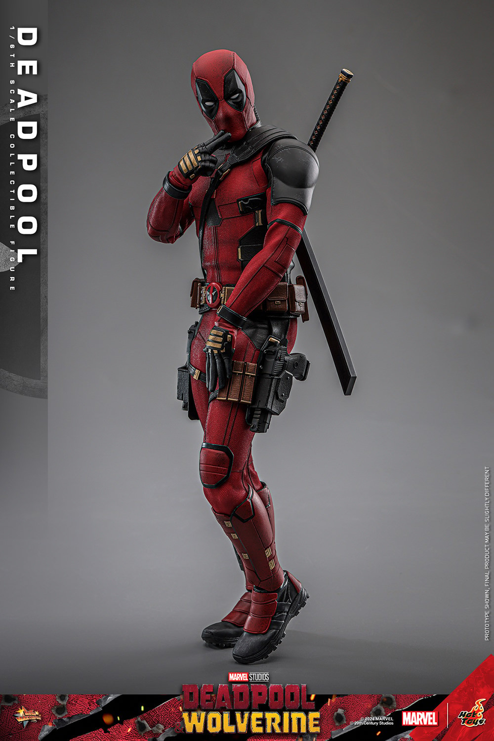 DEADPOOL Sechster Maßstab Figur von Hot Toys