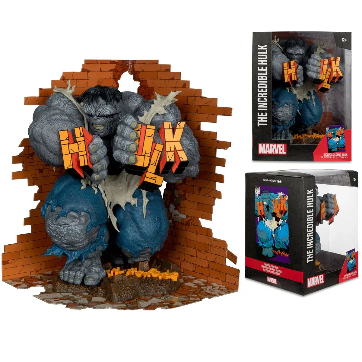 Die Ungeheuer Hulk #345 1:6 Maßstab Posenfigur mit Szene