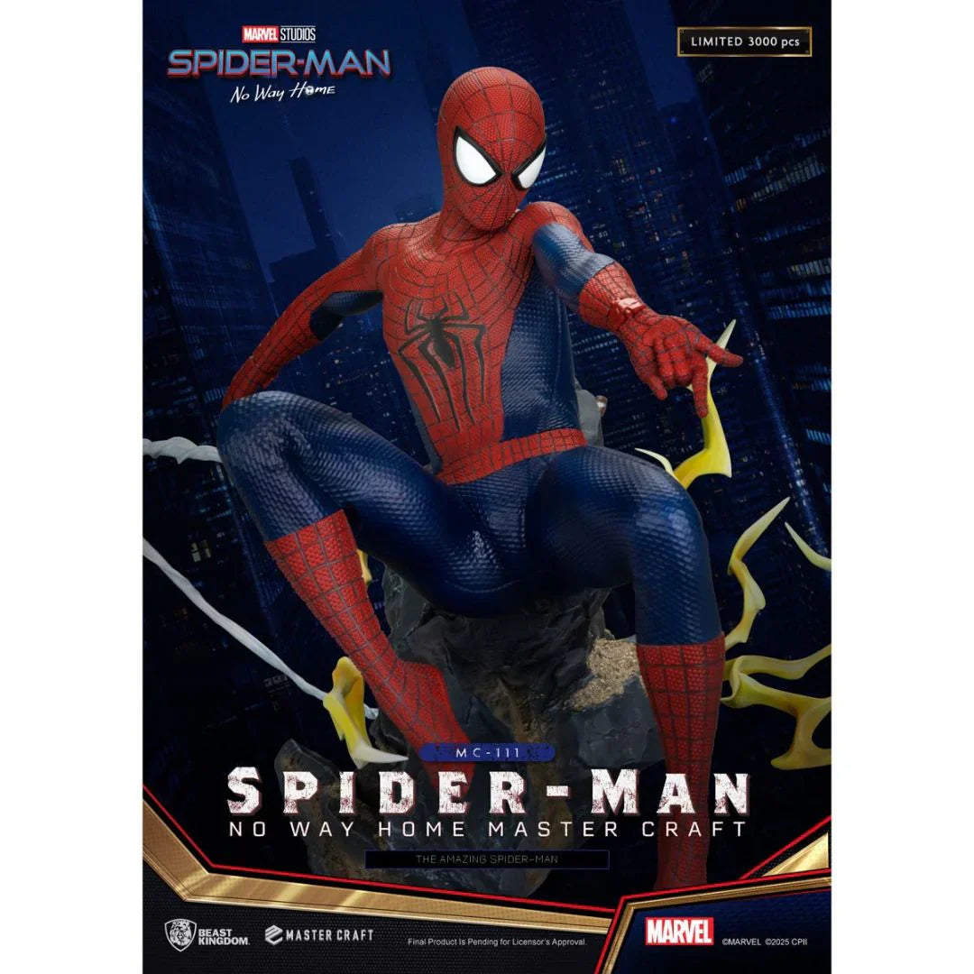 Spider-Man: No Way Home Die unglaubliche Spider-Man MC-111 Master Craft Statue