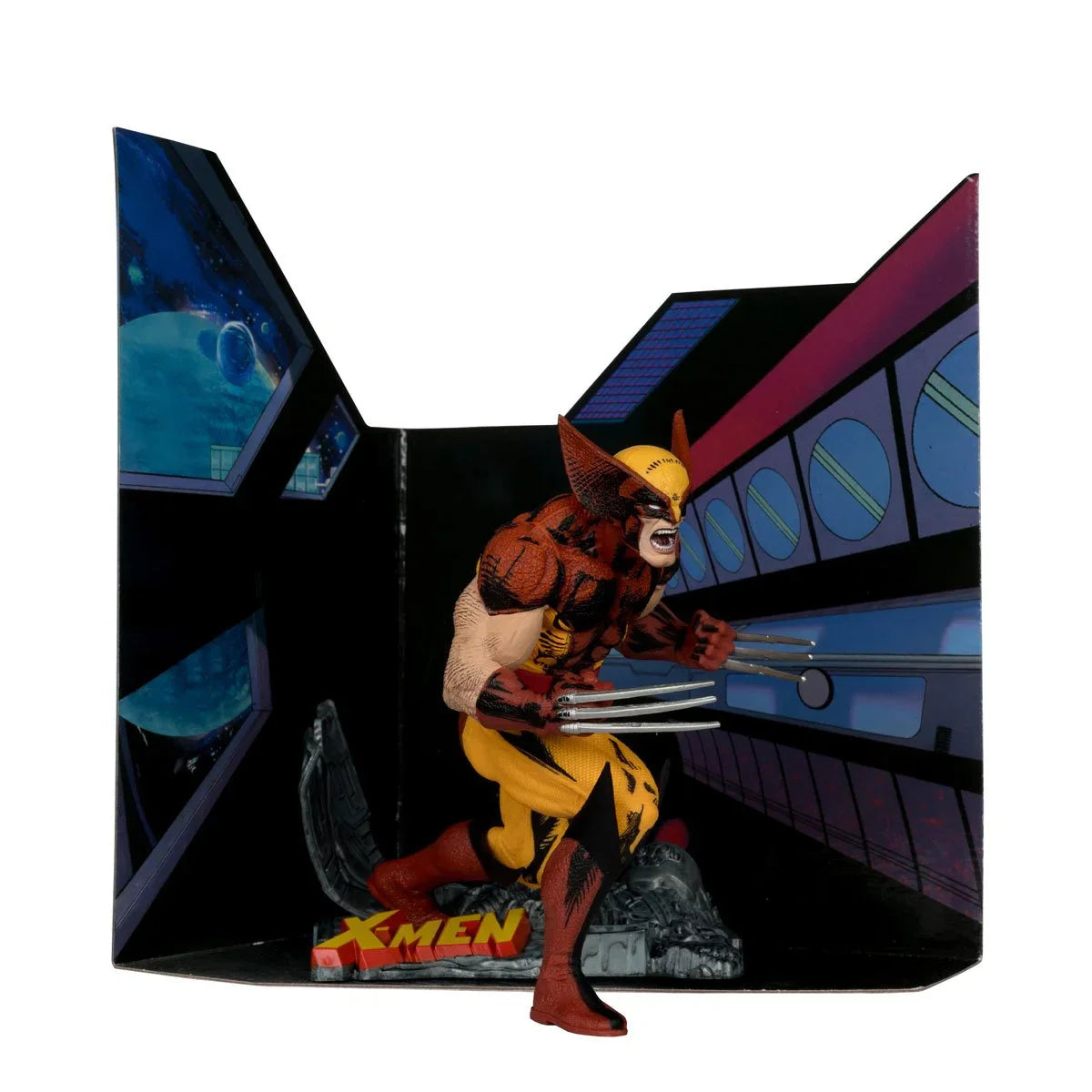 Wolverine X-Men #1 1:10 Maßstab Posing Figur mit Szene