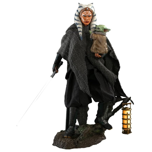 Star Wars: The Mandalorian Ahsoka Tano und Grogu Set von Hot Toys