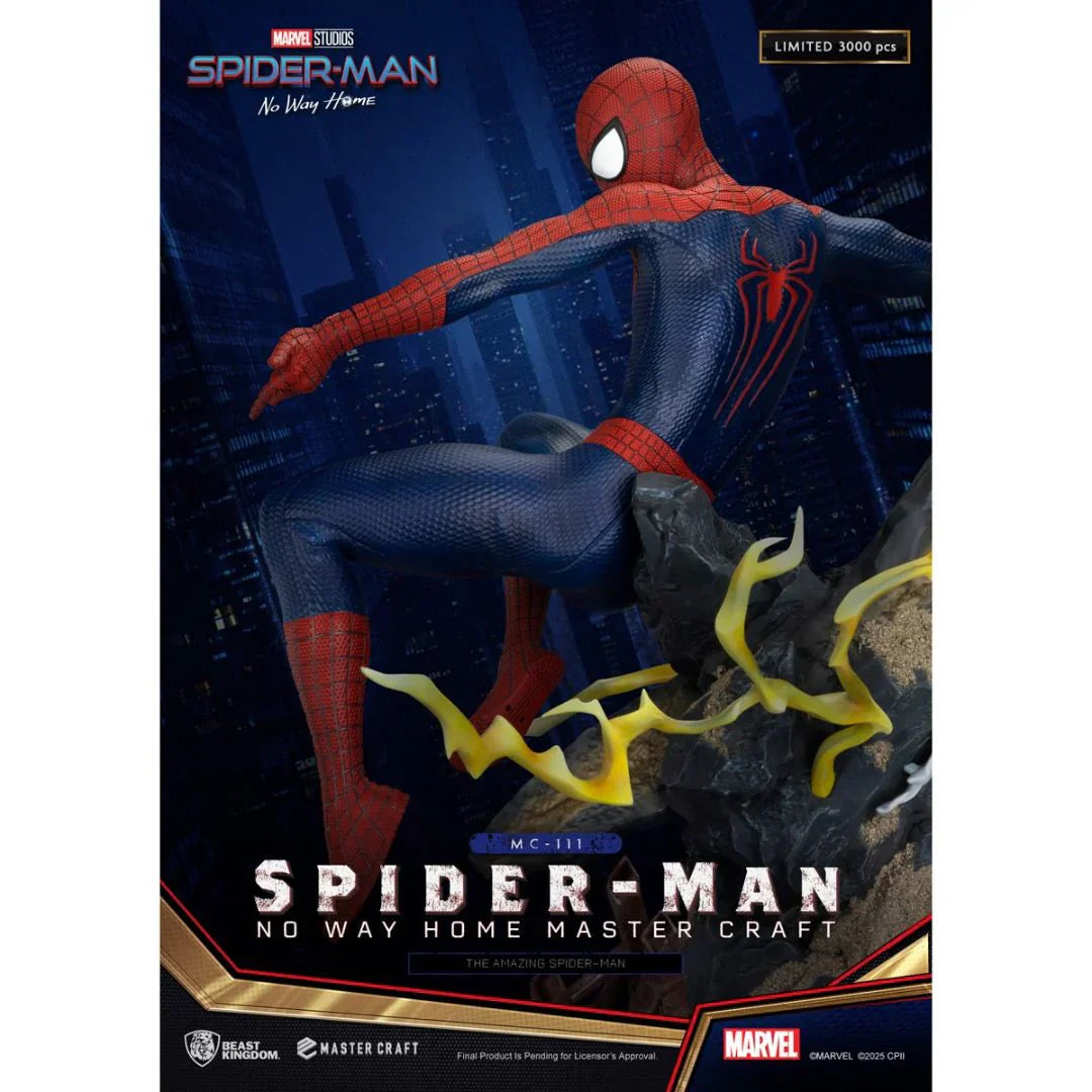 Spider-Man: No Way Home Die unglaubliche Spider-Man MC-111 Master Craft Statue