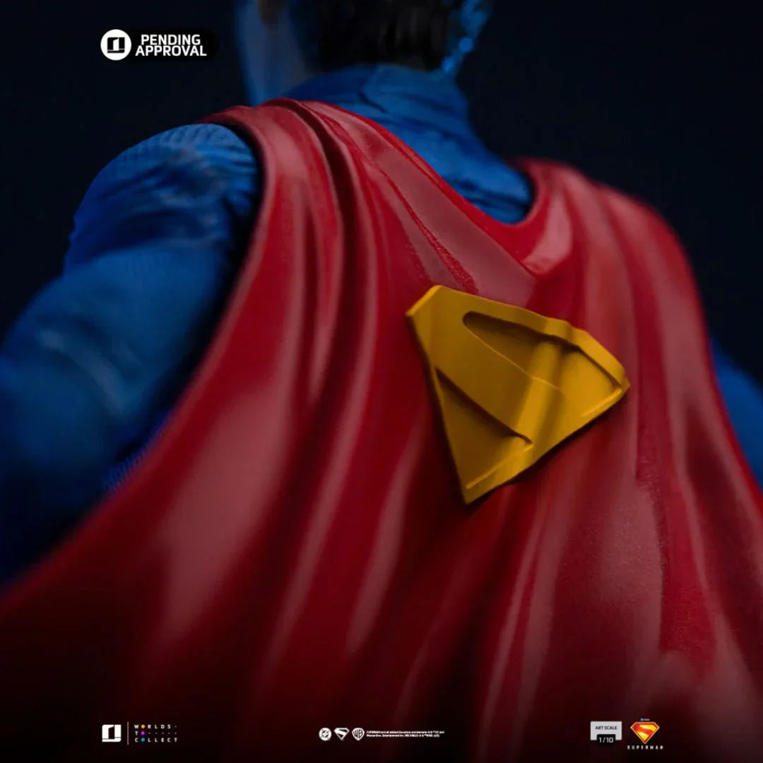 Superman & Krypto Art Scale Statue von Iron Studios